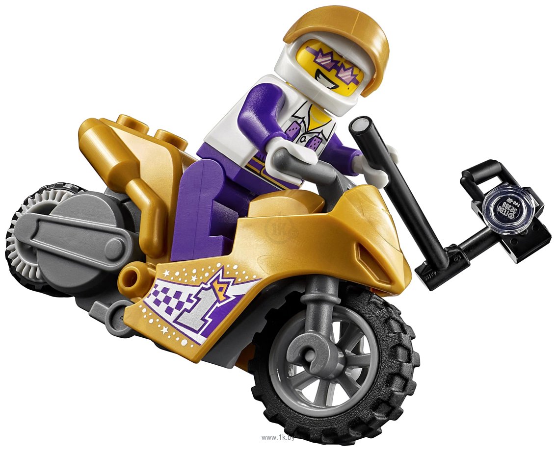 Фотографии LEGO City Stuntz 60309 Трюковый мотоцикл с экшн-камерой