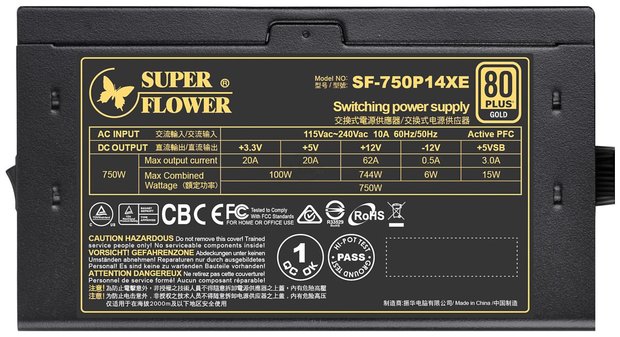 Фотографии Super Flower Legion GX Pro 750W SF-750P14XE