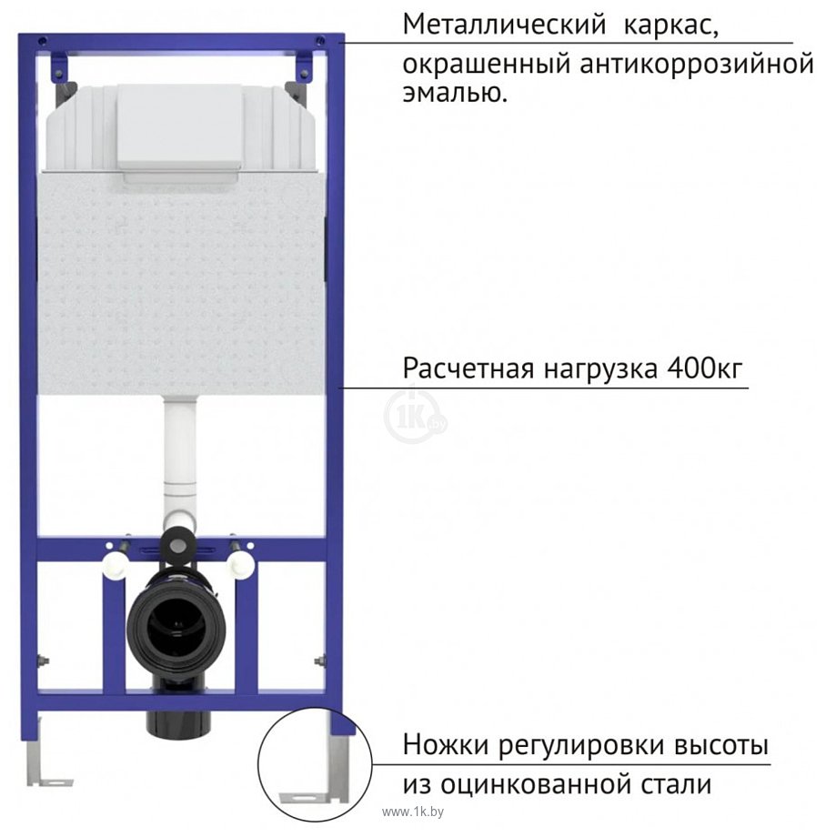 Фотографии Berges Wasserhaus Ventas Rimless 043237 (с сиденьем)