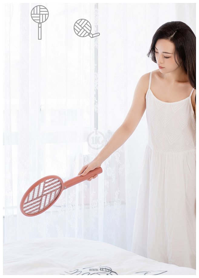 Фотографии Sothing Electric Mosquito Swatter (красный)