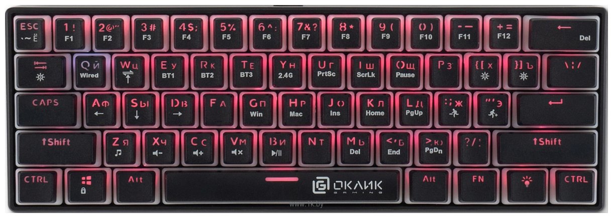 Фотографии Oklick K763W black