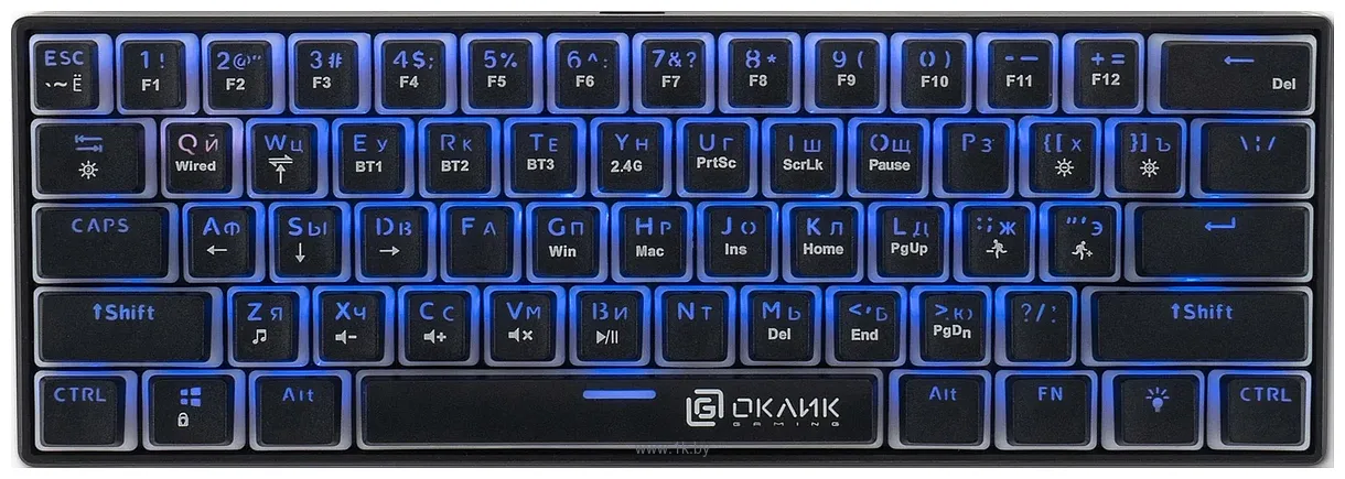 Фотографии Oklick K763W black