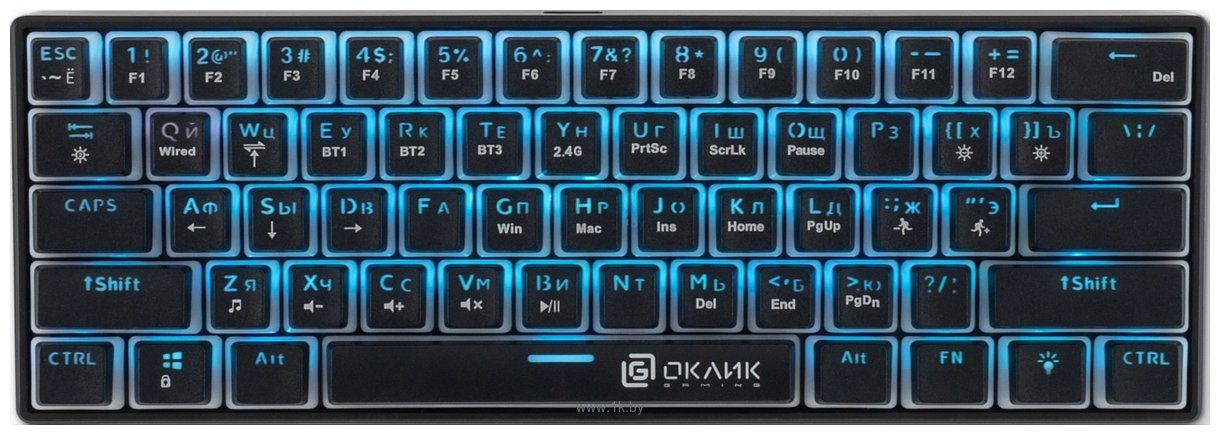 Фотографии Oklick K763W black