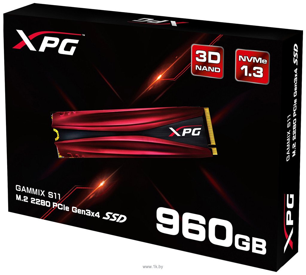 Фотографии ADATA GAMMIX S11 960GB AGAMMIXS11-960GT-C