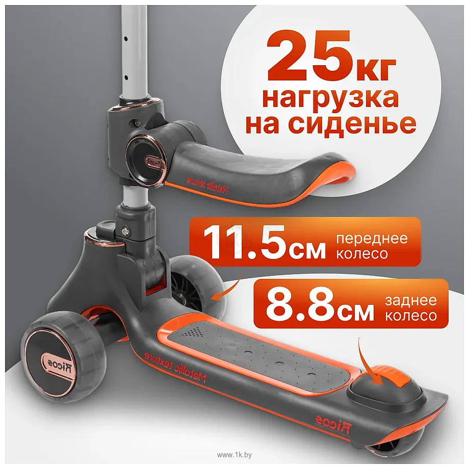 Фотографии Ricos TiKKi KB109 (оранжевый/черный)