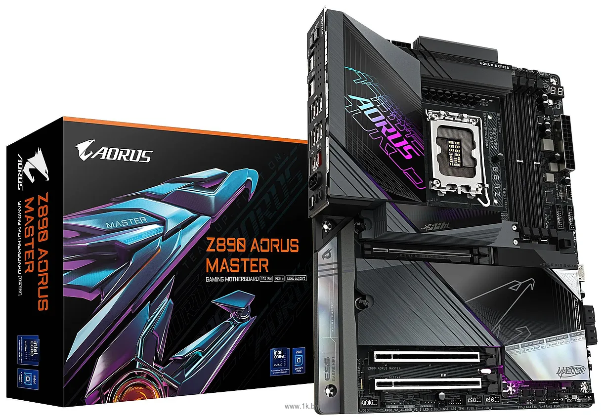 Фотографии Gigabyte Z890 Aorus Master Фотографии Gigabyte Z890 Aorus Master