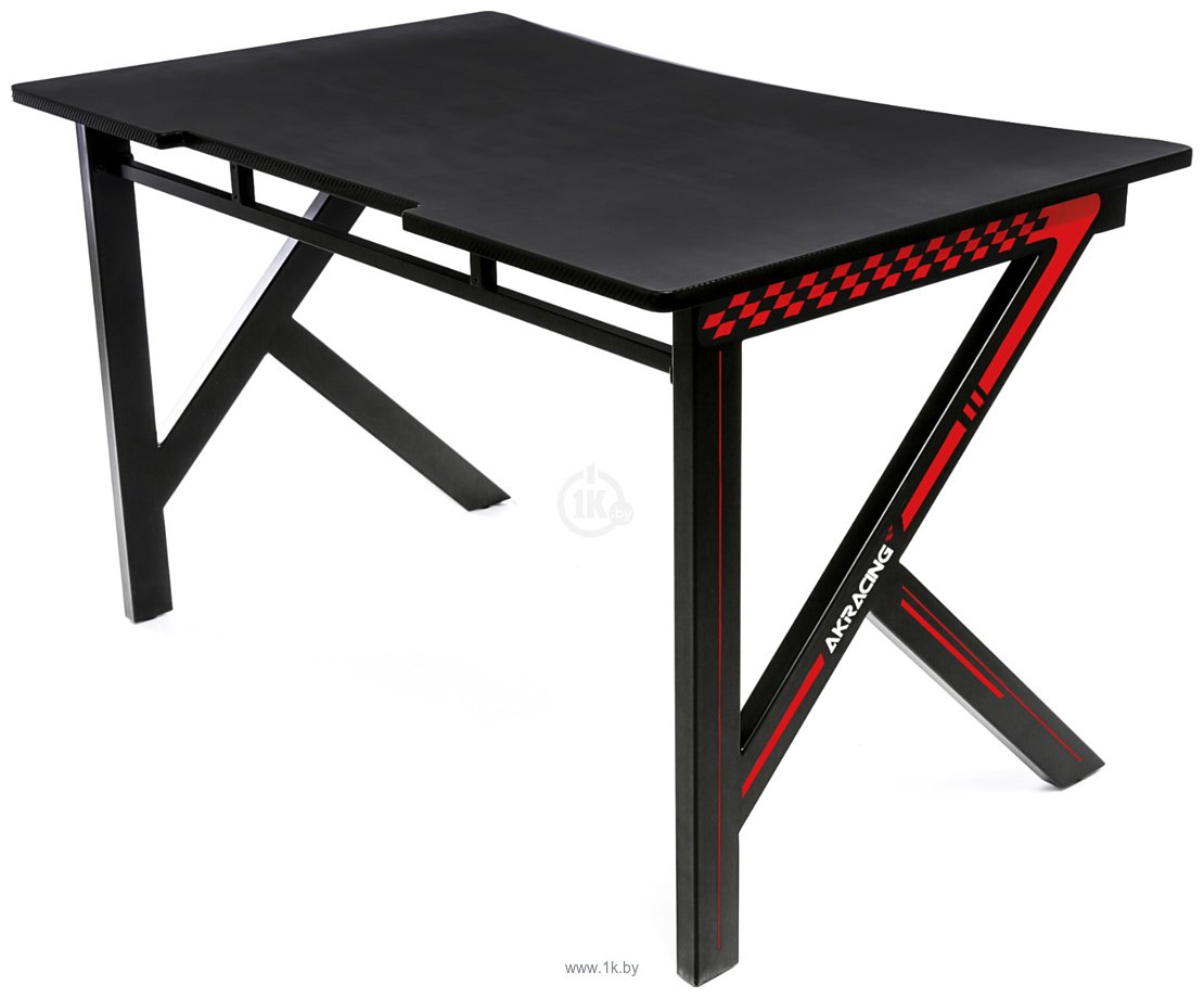 Фотографии AKRacing Anvil Gamingdesk (черный/красный)