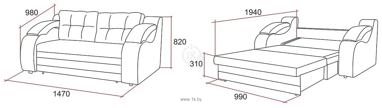 Фотографии Виктория Мебель Триумф 2Н ПД2 В 2147