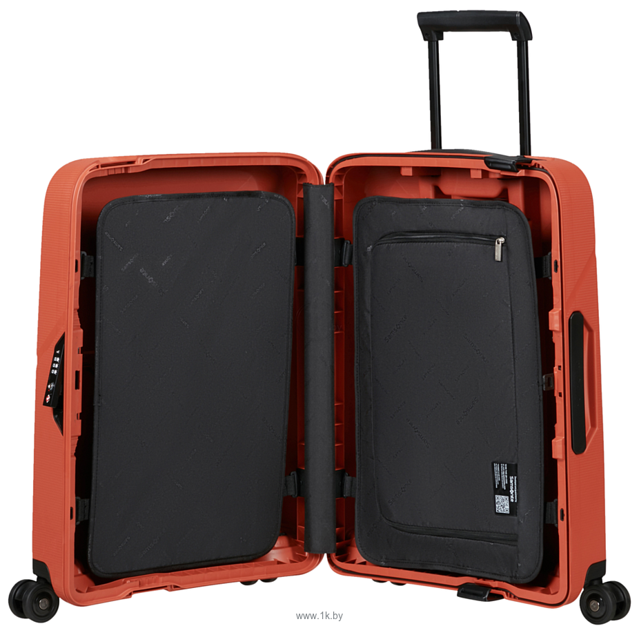 Фотографии Samsonite Magnum Eco Maple Orange 55 см (4 колеса)