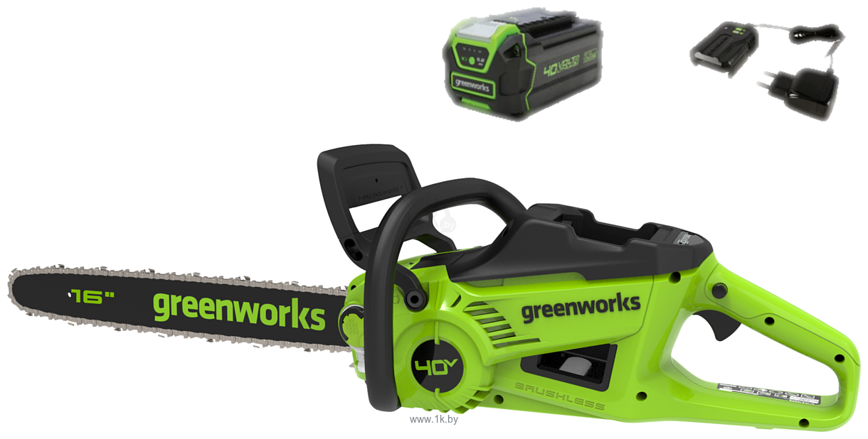 Фотографии Greenworks GD40CS20XK4 (с 1-им АКБ 4 Ач)