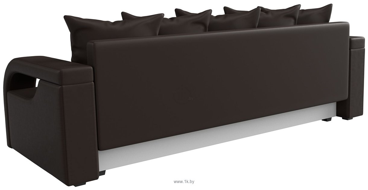 Фотографии Лига диванов Лига-010 117371 (экокожа коричневый)
