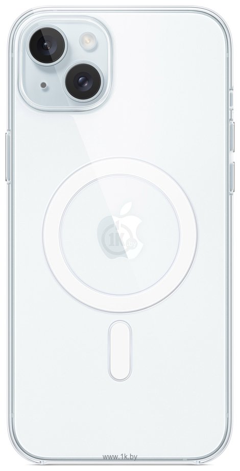 Фотографии Apple MagSafe Clear Case для iPhone 15 Plus (прозрачный)