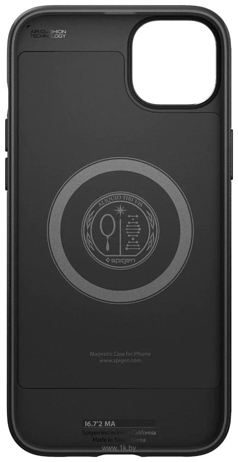 Фотографии Spigen Mag Armor (MagFit) для iPhone 14 Plus ACS04918 (черный матовый)