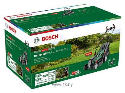 Фотографии Bosch UniversalRotak 2x18V-37-550 (06008B9E00)