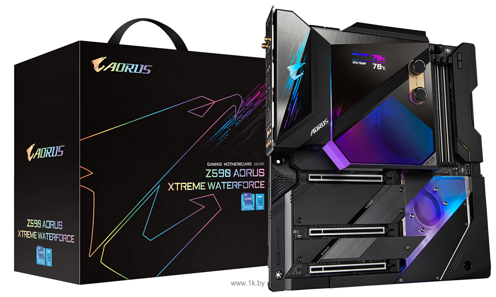 Фотографии GigaByte Z590 Aorus Xtreme Waterforce (rev. 1.0)