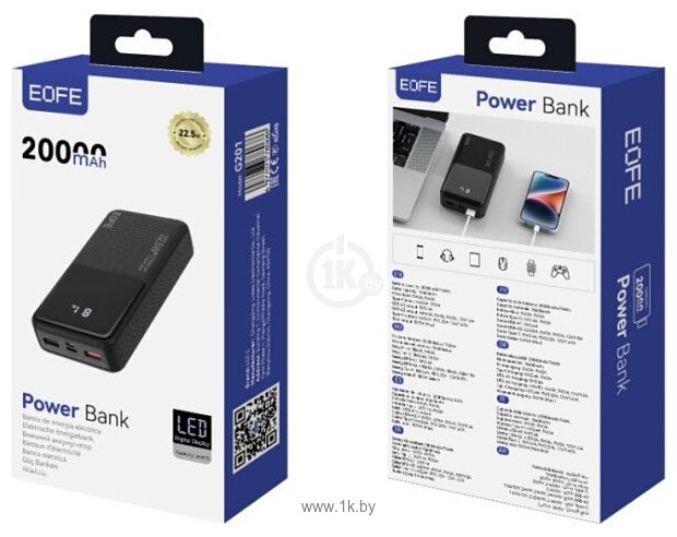 Фотографии EOFE G201 20000mAh