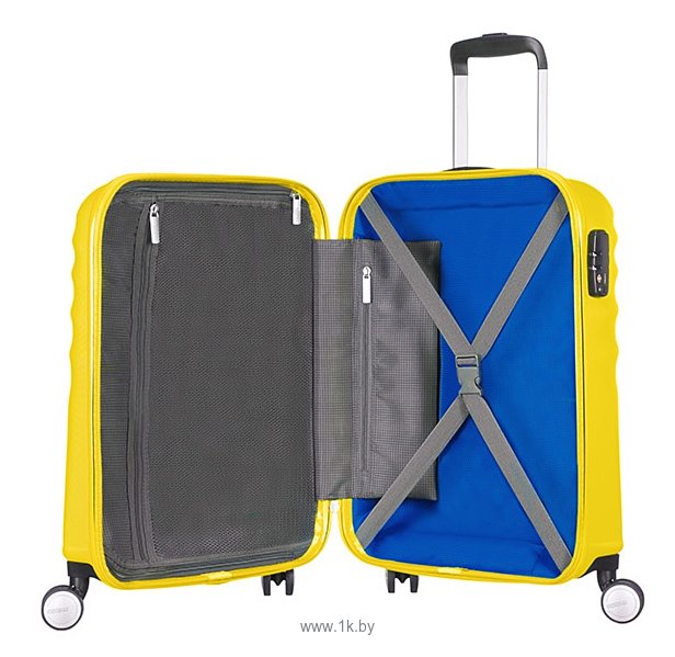 Фотографии American Tourister Wavebreaker Sunny Yellow 67 см