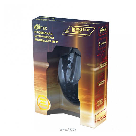 Фотографии Ritmix ROM-365 SC black USB