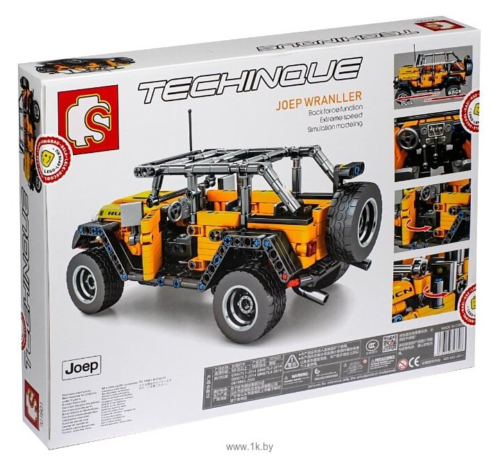 Фотографии Sembo Technique 701601 Jeep Wrangler Rubicon