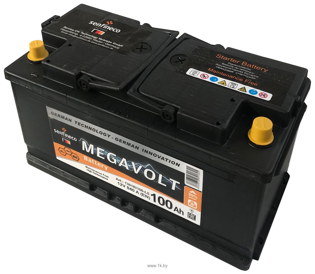 Фотографии Megavolt 12V +R (100Ah)