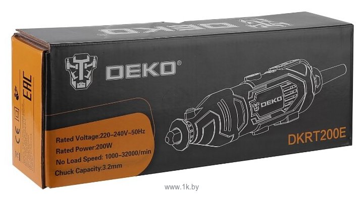 Фотографии DEKO DKRT200E с регулировкой скорости + 3 насадки