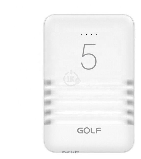 Фотографии GOLF G95 Powerbank 5000 mah белый