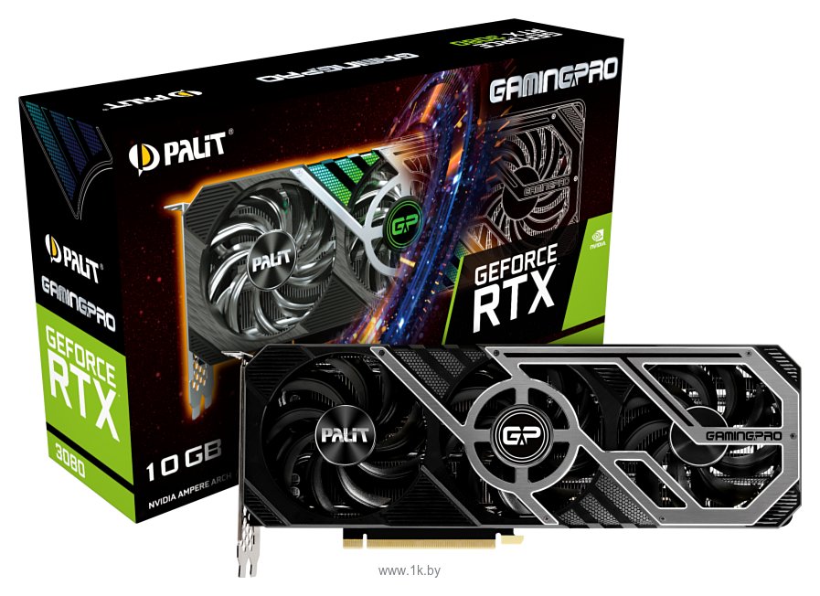 Фотографии Palit GeForce RTX 3080 GamingPro V1 10GB (NED3080019IA-132AA V1)