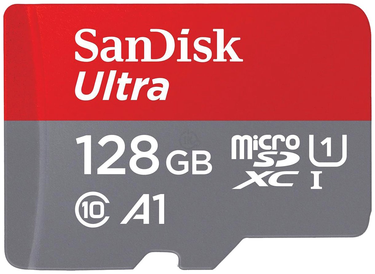 Фотографии SanDisk Ultra SDSQUA4-128G-GN6MA microSDXC 128GB (с адаптером)