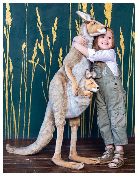Фотографии Hansa Сreation Кенгуру с детенышем 3235К (110 см)