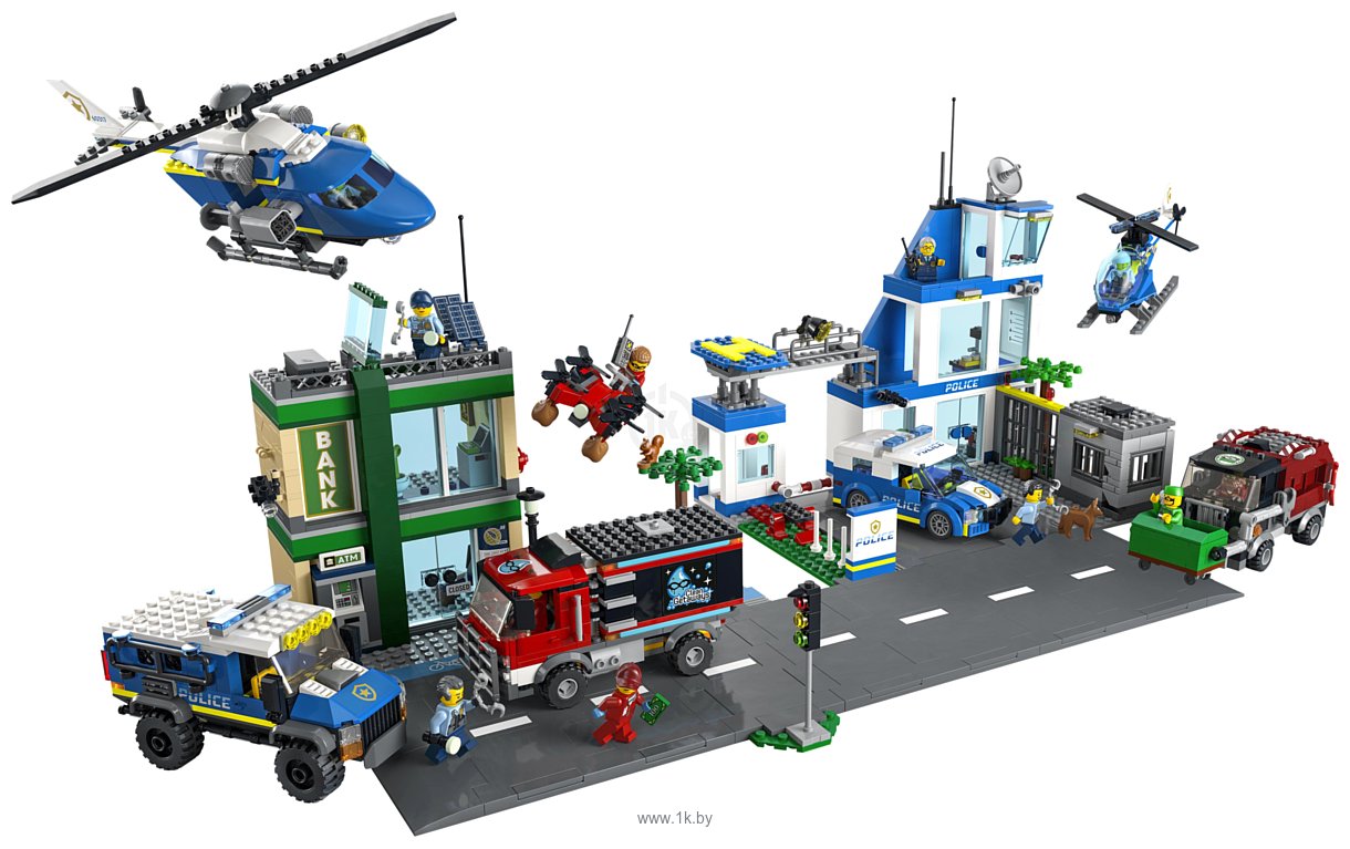 Фотографии LEGO City 60316 Полицейский участок