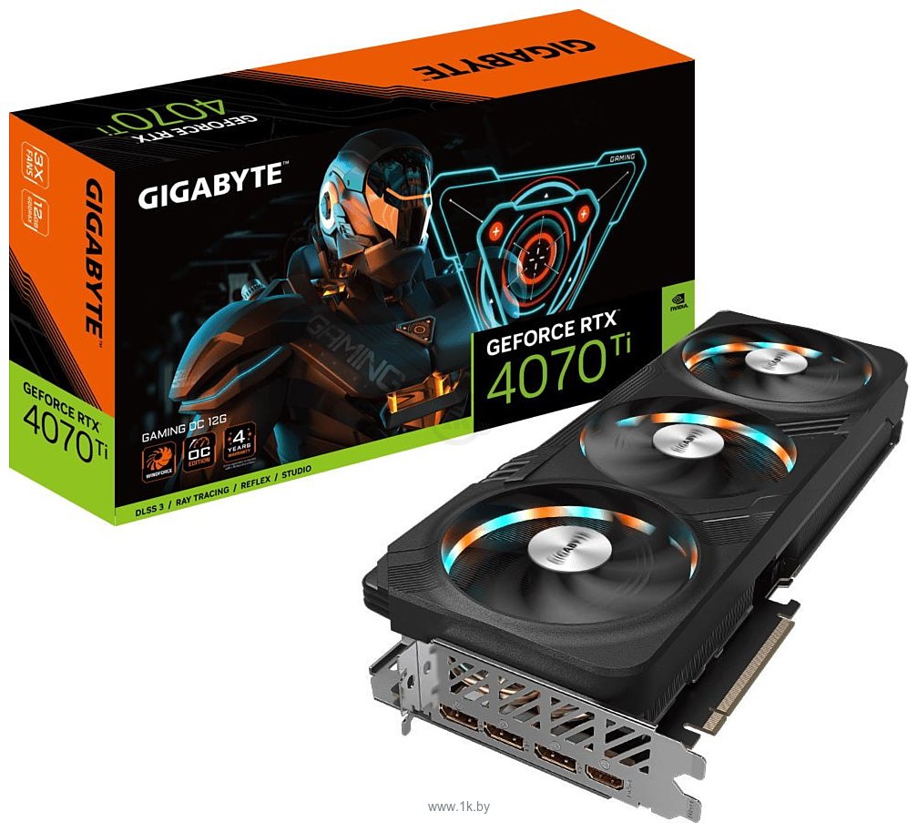 Фотографии Gigabyte GeForce RTX 4070 Ti Gaming OC (GV-N407TGAMING OC-12GD)