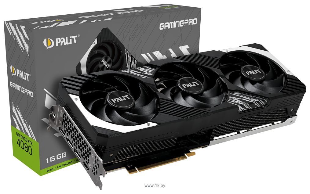 Фотографии Palit GeForce RTX 4080 GamingPro 16GB (NED4080019T2-1032A)