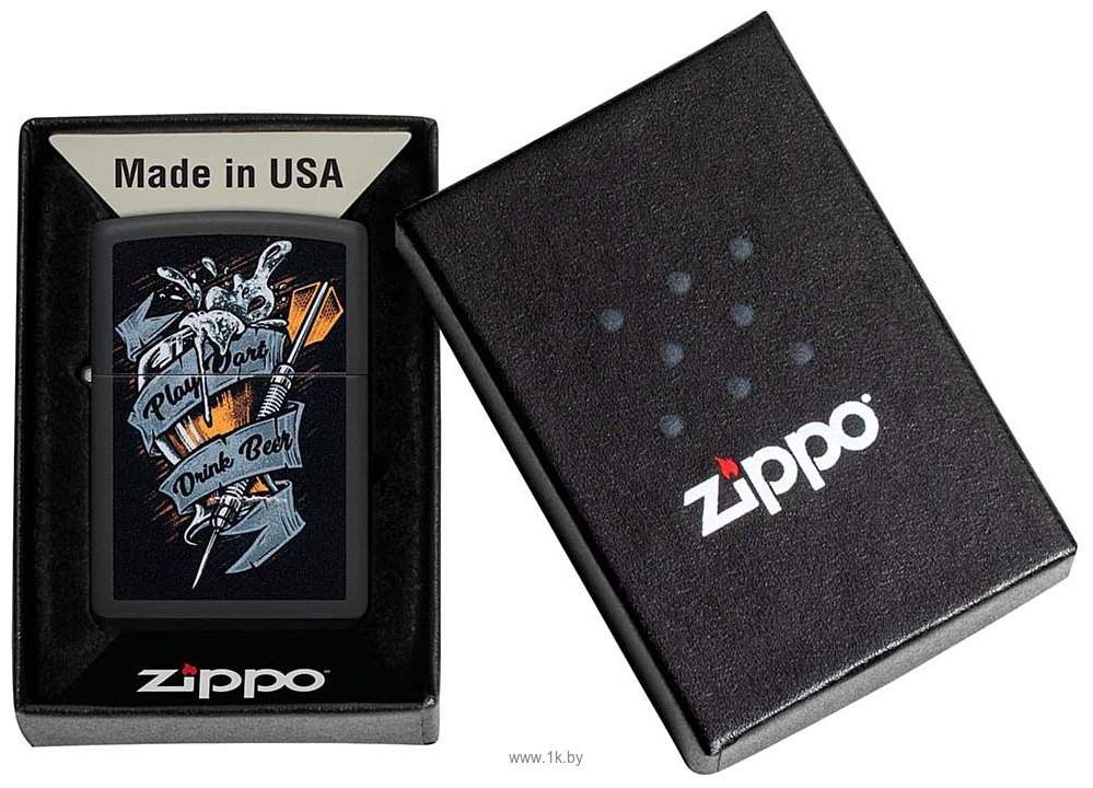 Фотографии Zippo Darts Black Matte 48679