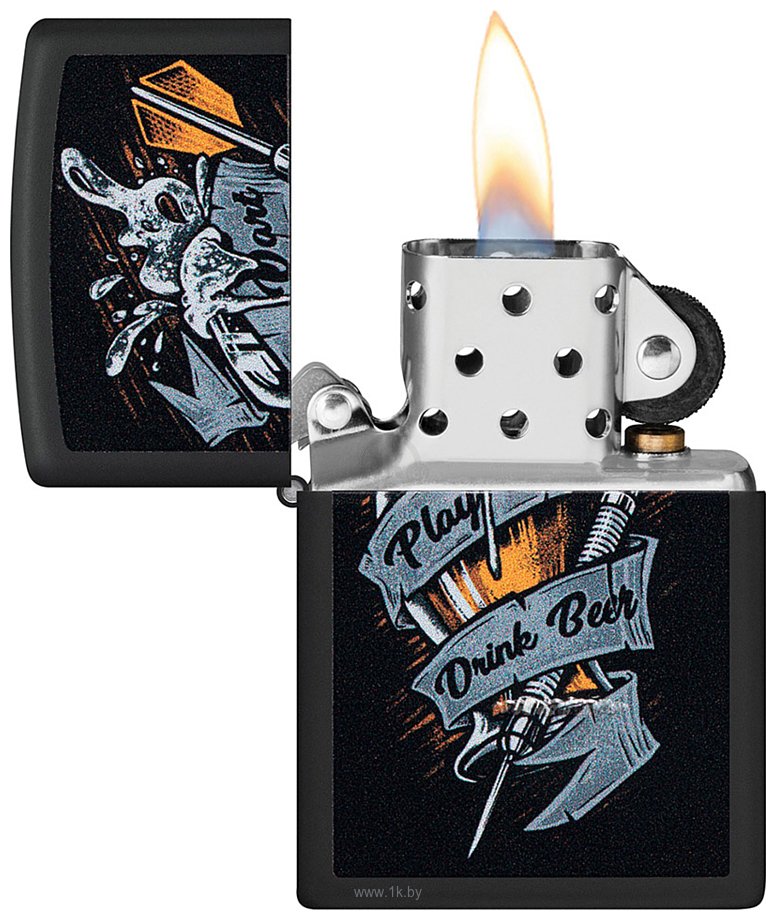 Фотографии Zippo Darts Black Matte 48679