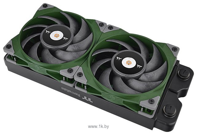 Фотографии Thermaltake ToughFan 12 Racing Green CL-F117-PL12RG-A