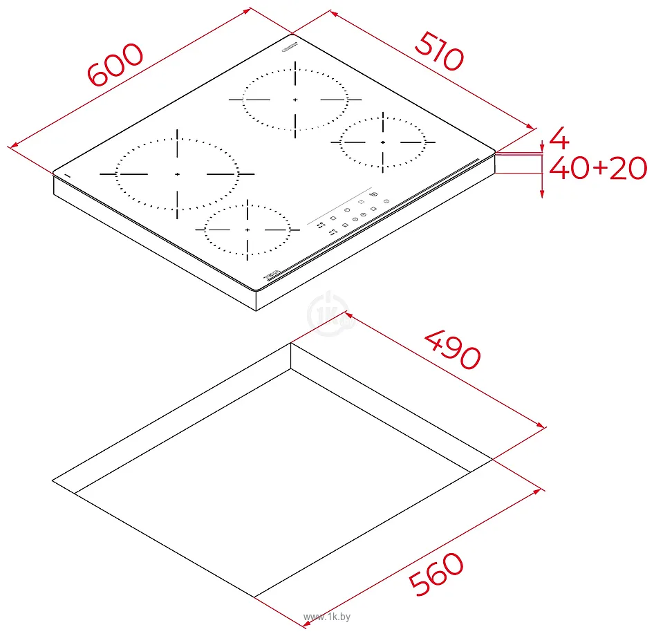 Фотографии TEKA TBC 64010 TTC (черный)