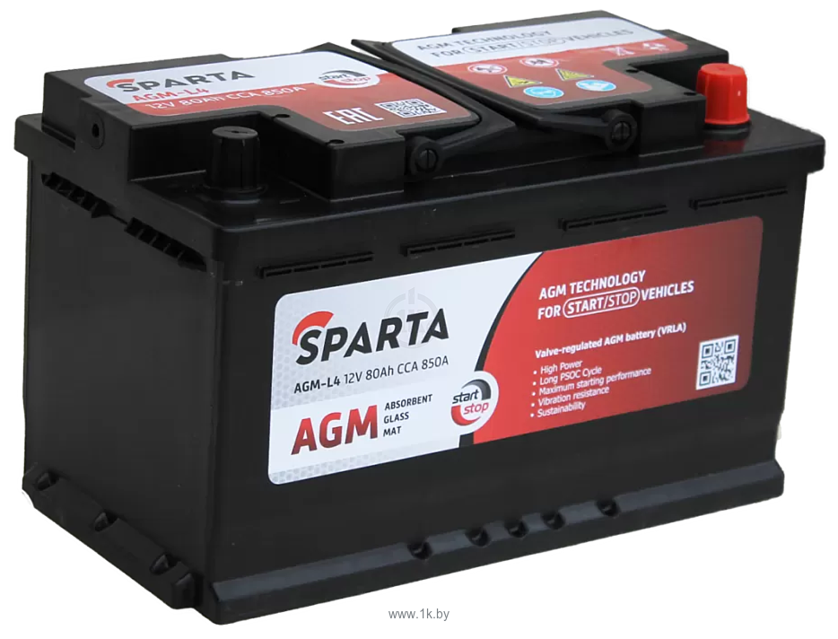Фотографии Sparta AGM-L4 12V (80Ah)