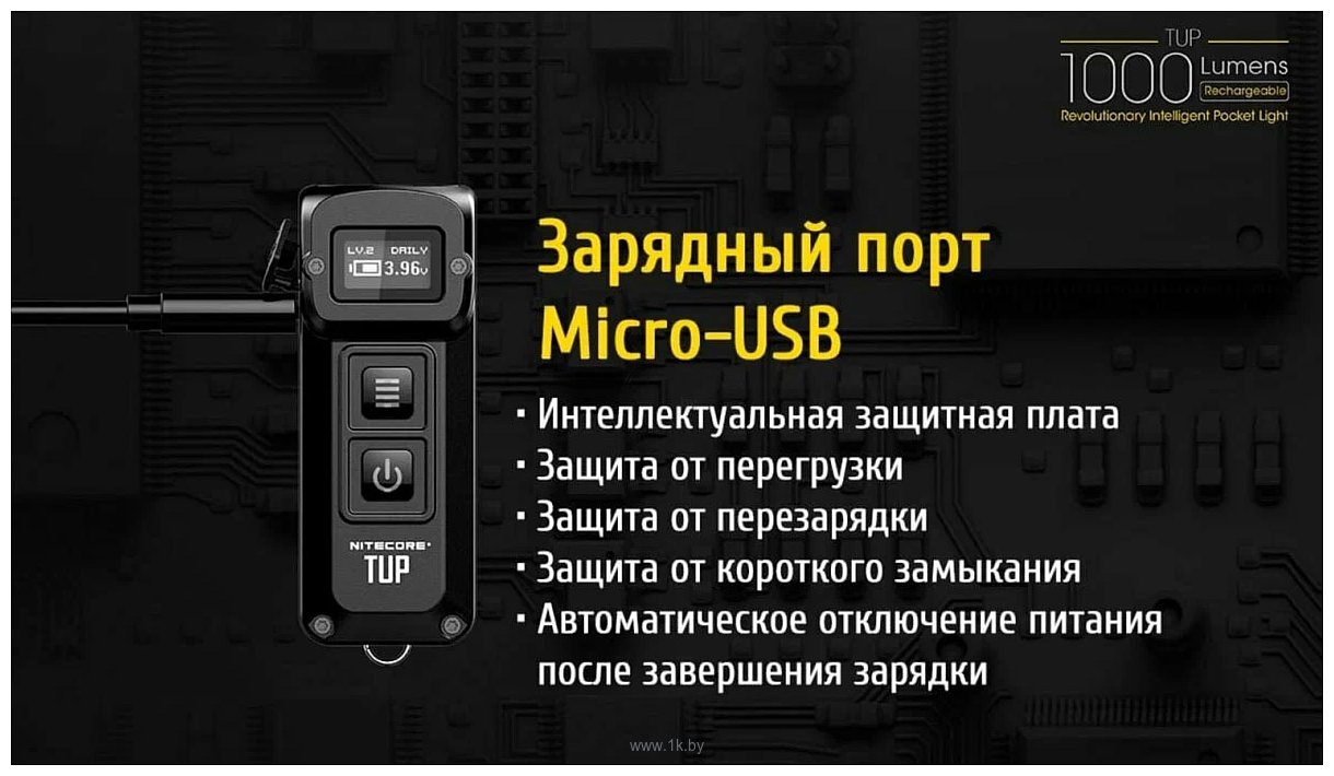 Фотографии Nitecore TUP (черный)