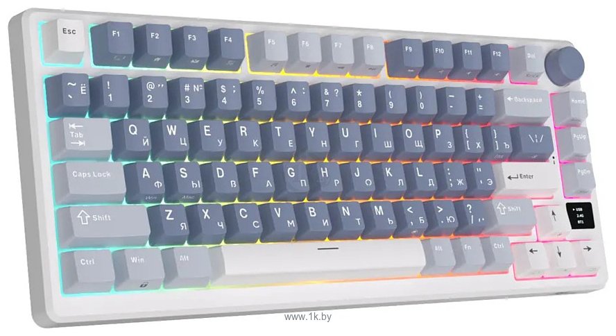 Фотографии Royal Kludge RK-M75 RGB (Ocean Blue, RK Silver)