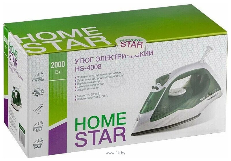 Фотографии HomeStar HS-4008 (белый/зеленый)