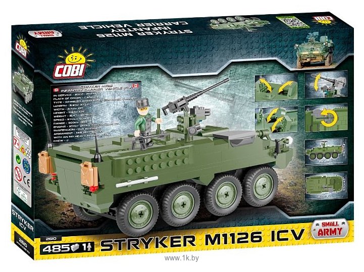 Фотографии Cobi Small Army 2610 Бронетранспортер M1126 ICV