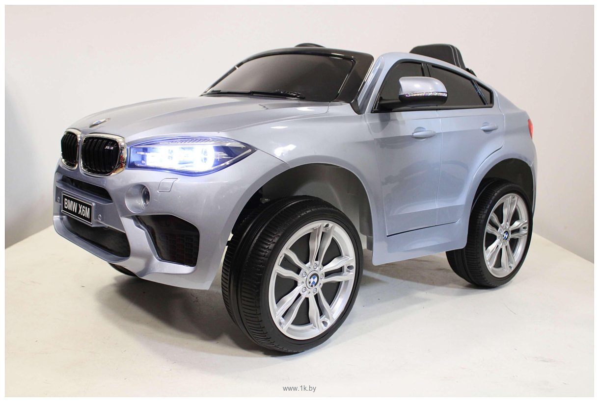 Фотографии RiverToys BMW X6M JJ2199 (серый)