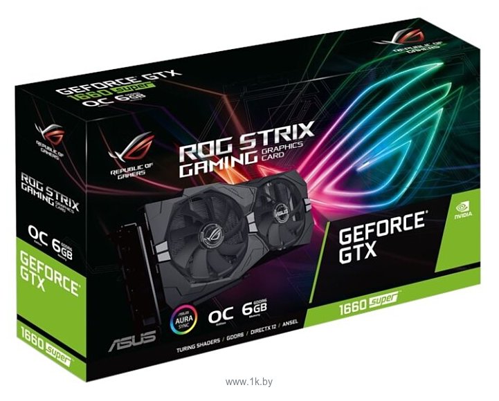 Фотографии ASUS ROG GeForce GTX 1660 SUPER Strix Gaming OC