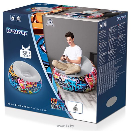 Фотографии Bestway Graffiti 75075