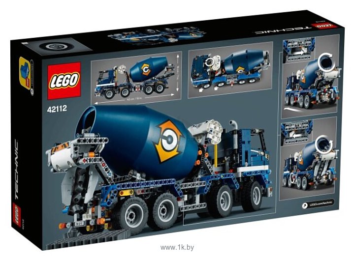 Фотографии LEGO Technic 42112 Бетономешалка