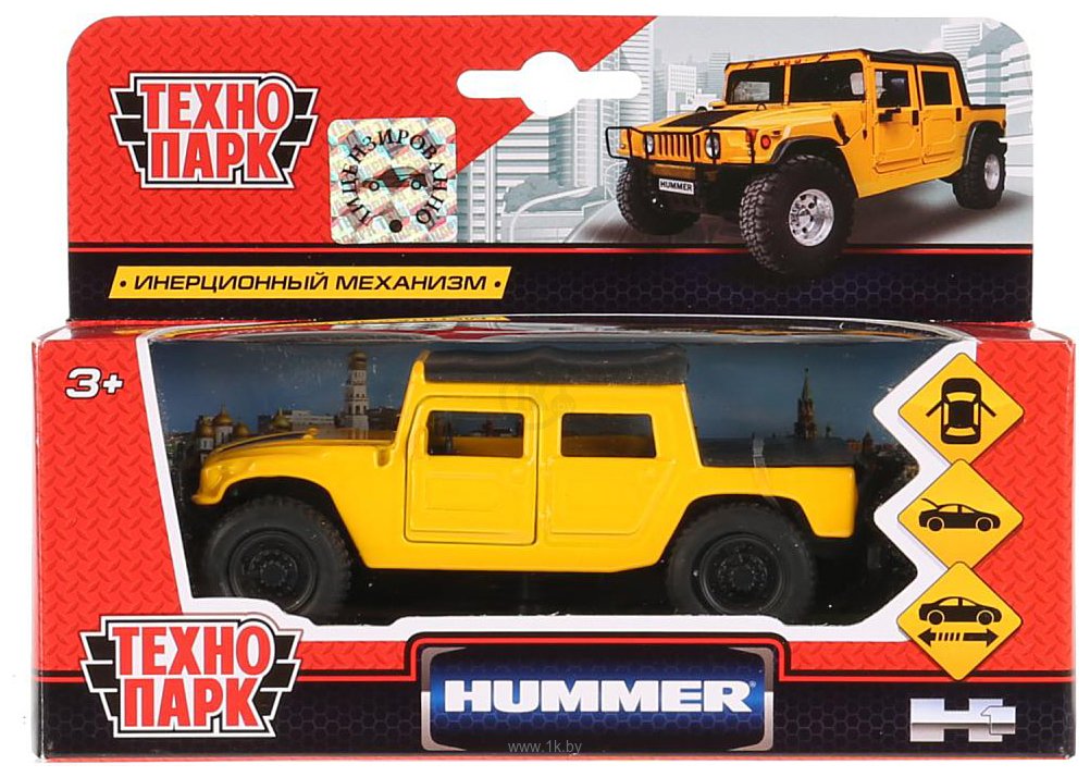 Фотографии Технопарк Hummer H1 Пикап SB-18-09-H1-N(Y)-WB