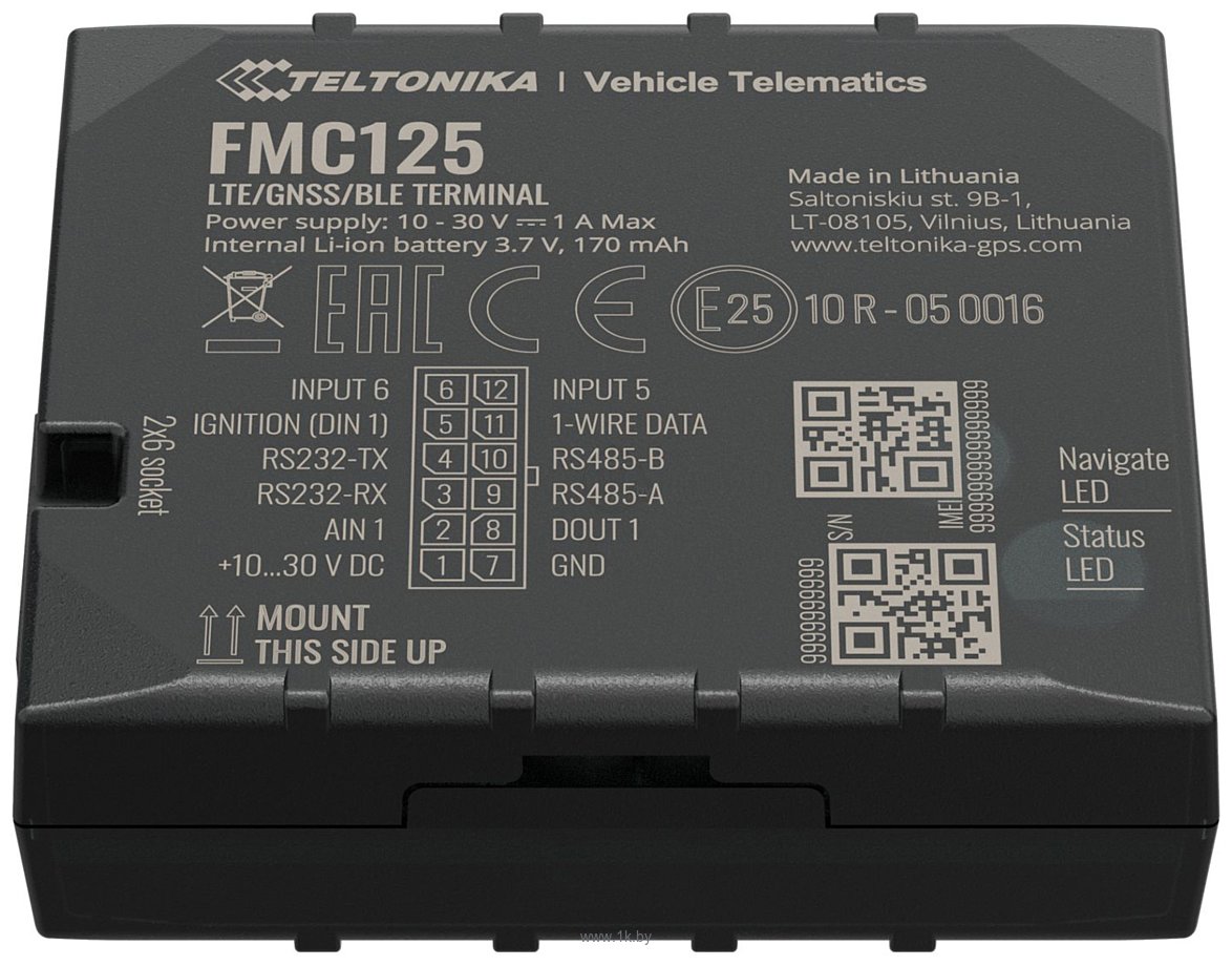 Фотографии Teltonika FMC125