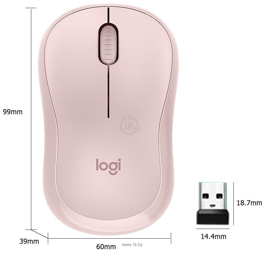 Фотографии Logitech M221 pink