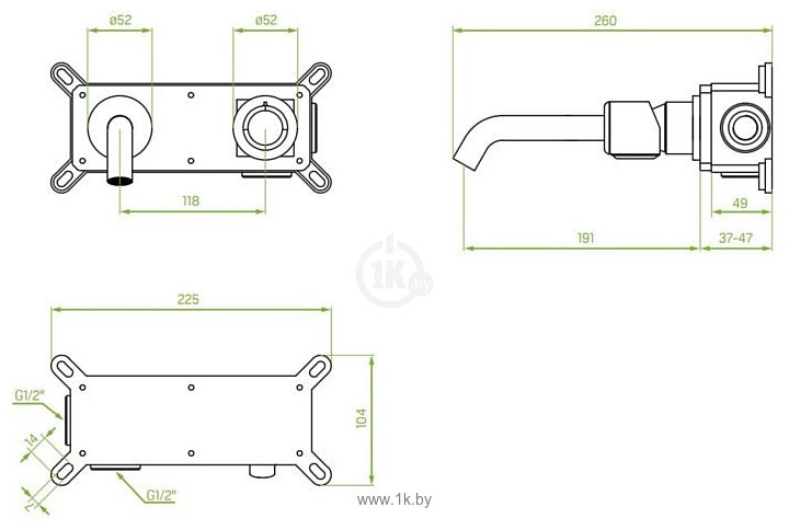 Фотографии Laveo Pretto BAO 022P Фотографии Laveo Pretto BAO 022P
