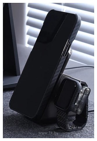 Фотографии Pitaka MagEZ Case Pro для iPhone 13 Pro Max (twill, черный/серый)